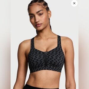 🖤 VS Black Knockout Sports Bra 🖤 Black VSX Logo Size 42D